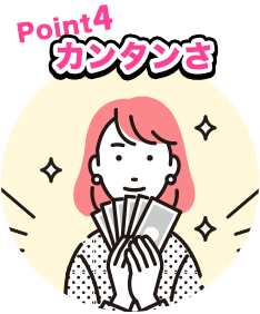 Point4.カンタンさ